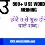 u-se-word-meaning